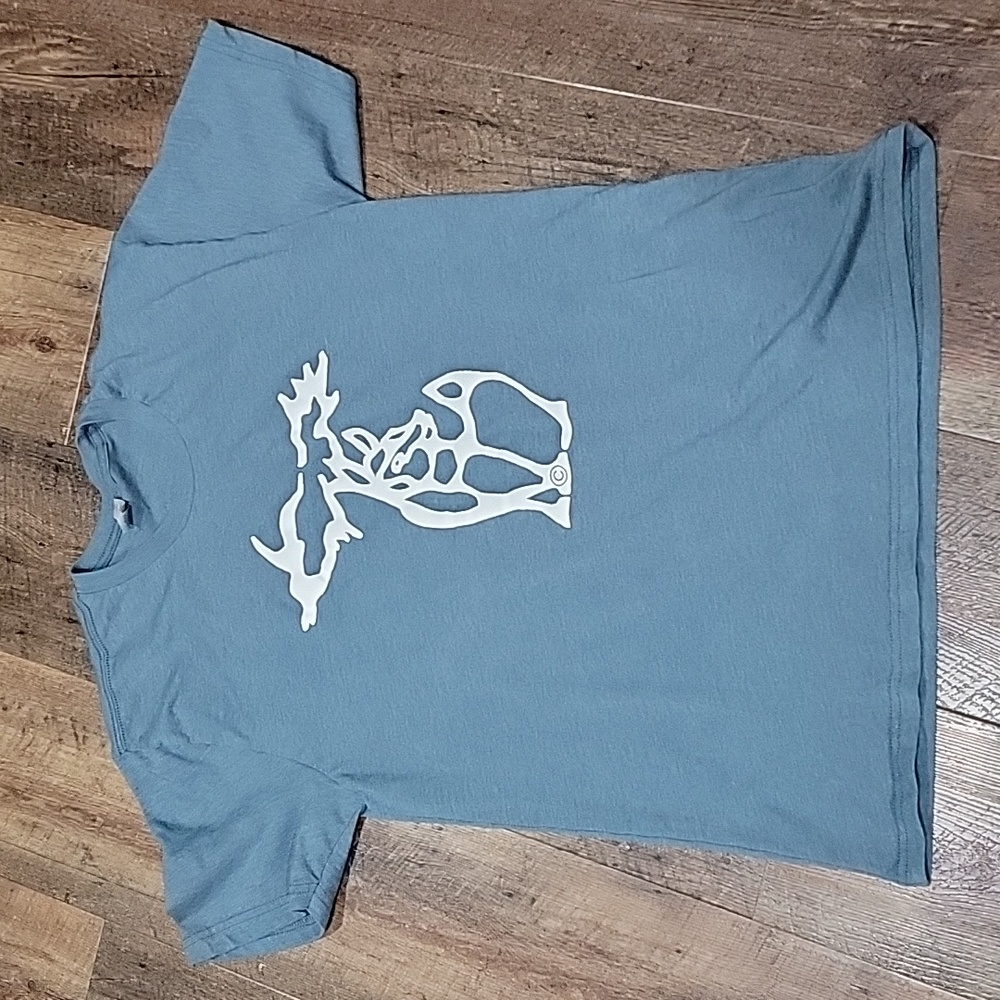 Next Level Men's Size L Short Sleeve T-shirt Michigan Deer